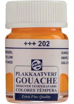 Talens 16 Ml Guaj Boya Koyu Sarı (202)