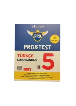 Bilfen 5.Sınıf Türkçe Soru Bankası Pro Test
