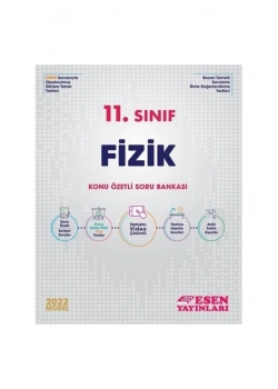 Esen 11.Sınıf Fizik Konu Özetli Soru Bankası