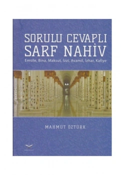 Sorulu Cevaplı Sarf Nahiv Ciltli Mahmut Öztürk  Maruf Yayın