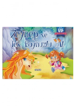 Popup Mini Masallar Zeynep Ve Tekboynuzlu At  Çiçek Yayın