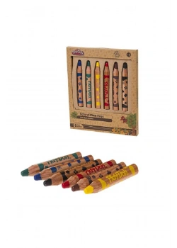 Play-Doh  Mum Boya 6 Renk 2Si Bir Arada Cr009