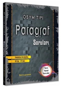 Ösym Tipi Kpss Ales Dgs Tyt Paragraf Soruları    Tercih Akademi