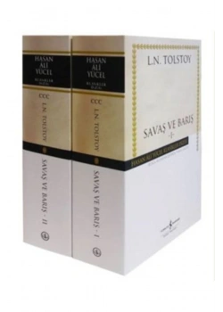 Savaş Ve Barış   Tolstoy  2 Cilt Takım    İş Bankası