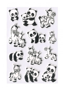 Herma Magıc Etiket Foam Panda Ve Atlar 6021
