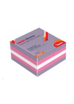 Noki Memo 75X75 Neon Ebruli Küp Bloknot