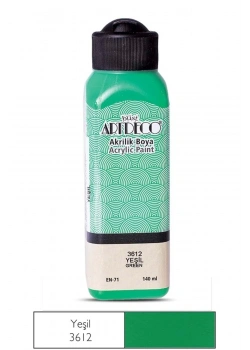 Lisans Artdeco Akrilik Boya 140 Ml Yeşil Lv-Y-070R-3612