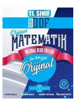 Orijinal 11.Sınıf Matematik Ders Föyleri Seti