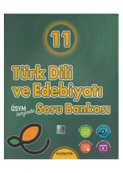 Endemik 11.Sınıf Türk Dili Edebiyatı Soru Bankası