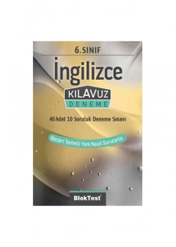 Bloktest 6.Sınıf İngilizce Kılavuz Deneme