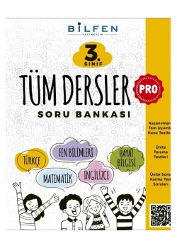 Bilfen 3.Sınıf Pro Tüm Dersler Soru Bankası
