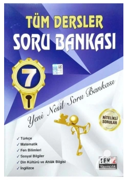 7.Sınıf Tüm Dersler Soru Bankası  Tekiz Yayın
