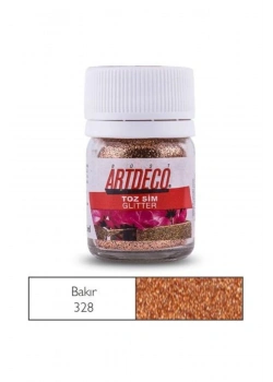 Lisans Artdeco Metalik Kumaş Boyası 25 Ml. Koyu Bakır Kupfer