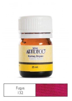 Lisans Artdeco Kumaş Boyası 25Ml. Fuchıa Fuşya  Lv-Y-010A-132