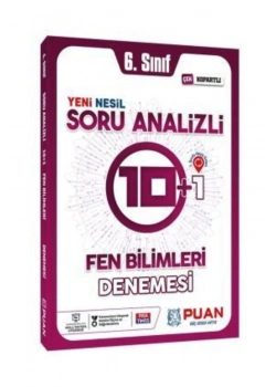 Puan 6.Sınıf Fen Bilimleri 10+1 Denemesi