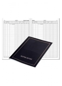 Gülpaş İşletme Defteri Ticari Pp Kapak 20*28 24 Yp 131