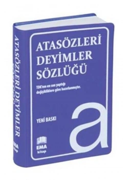 Atasözleri Deyimler Sözlüğü Cep Boy Plastik Kapak  Ema Kitap