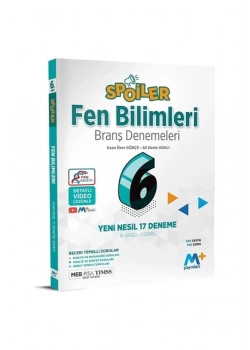 Spoiler 6.Sınıf Fen Bilimleri 17 Deneme