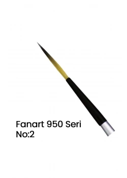 Lisans Fanart Seri 950 Sılver Fırça No:2  Lv-F-6950.02