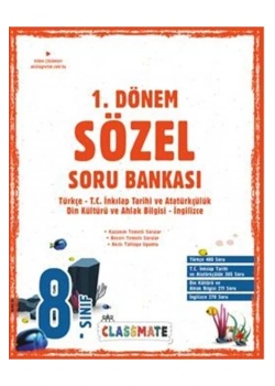 Okyanus 8.Sınıf 1.Dönem Sözel Soru Bankası Classmate