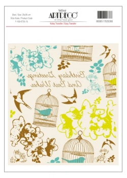 Lisans Artdeco Kolay Transfer 25X35 Cm  Lv-Y-100-Kt25-15