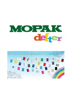 Mopak 60 Yp Karton Kapak Çizgili A-5 Lise Defteri 27120