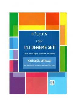 Bilfen 4.Sınıf 6 Lı Deneme Seti