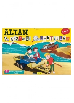Altan Ve Gizemli Dedektifler 8 Kitap Set  Gendaş Çocuk