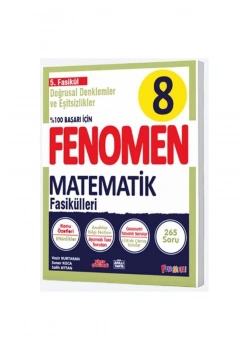 Fenomen 8.Sınıf Matematik 5.Fasikül Doğrusal Denklemler