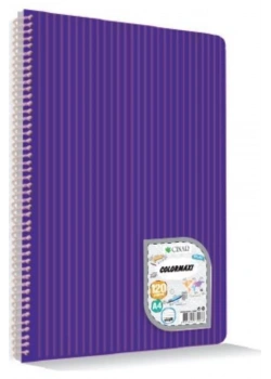 Çınar 73010 Colormaxı Sipiralli A4 Pp Kapak 144 Yp Çizgili Defter