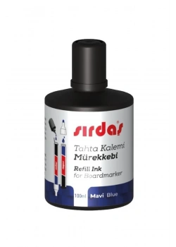 Sırdaş Tahta Kalemi Mürekkebi Mavi 100 Cc
