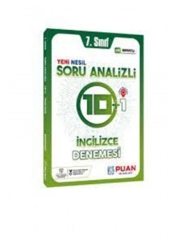 Puan 7.Sınıf İngilizce 10+1 Denemesi