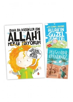 Dahada Küçükler İçin Dini Kitaplar 3 Lü Set  Özkan Öze  Uğurböceği Yayın