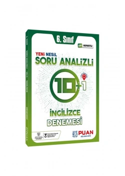 Puan 6.Sınıf İngilizce 10+1 Denemesi