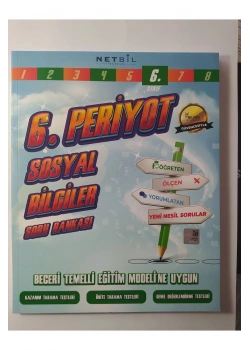 Netbil 6.Sınıf Sosyal Bilgiler Periyot Soru Bankası