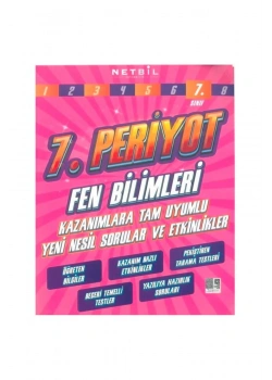 Netbil 7.Sınıf Fen Bilimleri Periyot Etkinlikli Soru Bankası