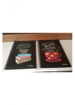 Çınar Coffe Sp Pp Kapak 72 Yp Kareli Defter 72608