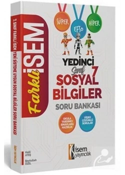 İsem 7.Sınıf Sosyal Bilgiler Soru Bankası