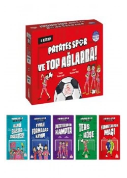 Patates Spor Ve Top Ağlarda 5 Kitap Set  Nesil Çocuk
