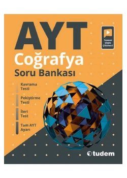 Tudem Ayt Coğrafya Soru Bankası