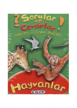 Sorular Ve Cevaplar Hayvanlar  Teneke Kutulu  Çiçek Yayın