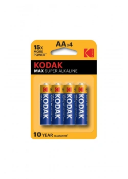 Kodak Max 4 Adet Alkalin Kalem Pil Aa 281320