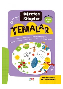 Öğreten Kitaplar 8 Kitap Set 60-72 Ay  Minik Ada