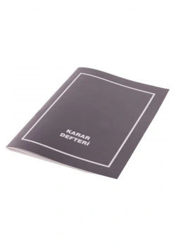 Gülpaş Karar Defteri 40 Yp Plastik Kapak 116