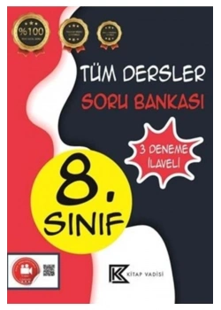 8.Sınıf Tüm Dersler Soru Bankası  Kitap Vadisi