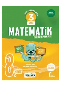 Okyanus 8.Sınıf Matematik 3 Nesil Soru Bankası