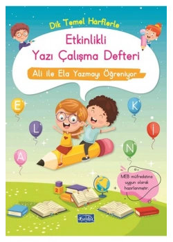 Dik Temel Harflerle Yaz Çalişma Defteri Parıltı