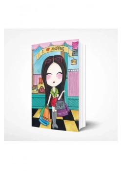 Thinkbook Sert Kapak Defter Noktalı Alışveriş Pörsi