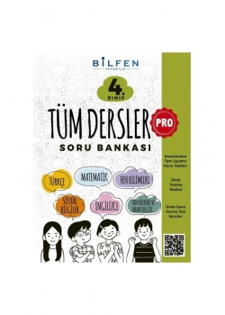 Bilfen 4.Sınıf Pro Tüm Dersler Pro Soru Bankası