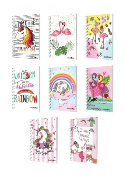 Çınar Unı Note Dream Notebook A6 60 Yp Kareli Not Defteri 32027